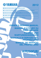 2012 Yamaha Wr250f Manual